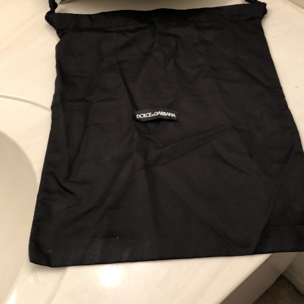 Dolce & Gabbana drawstring fabric bag